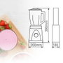 Väline Batidora de vaso Kumsari 1.5L 600W