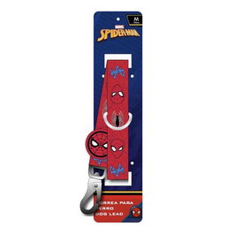 Cerdá Tu:T.Unica Collier pour chien en cuir taille M motif Spiderman rouge