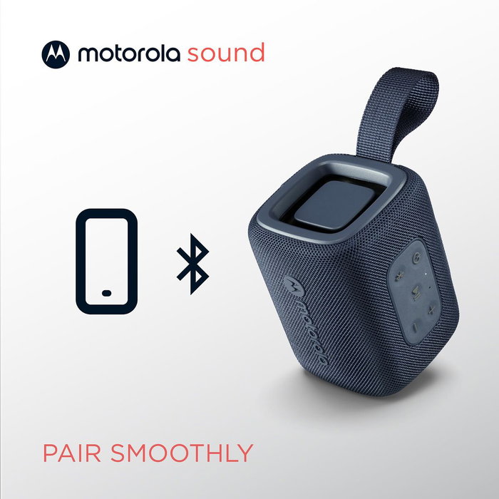 Haut-parleurs bluetooth portables Motorola ROKR 300 7 W Bleu Haut-parleurs bluetooth portables Motorola ROKR 300 7 W Bleu