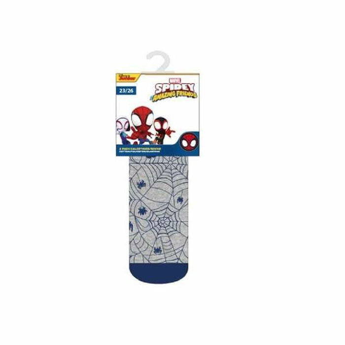Chaussettes Spidey Bleu 23-26 5 paires