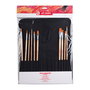 Talens Art Creation Set de 10 pinceaux pour huile et acrylique avec organisateur