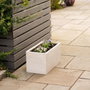 Strata Riven Trough Pot de fleurs Couleur pierre