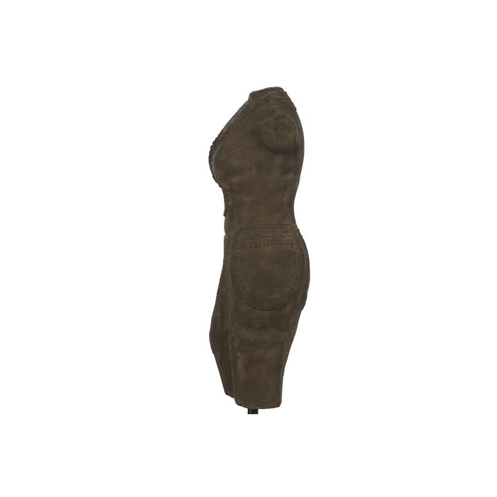 Home ESPRIT Figurine Décorative Gris foncé 40 x 35 x 120 cm