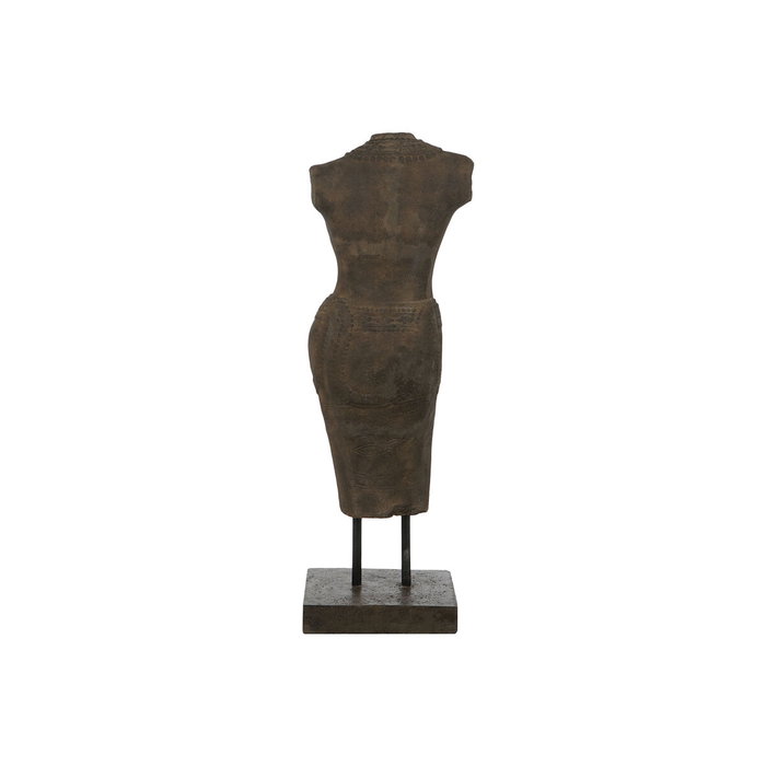 Home ESPRIT Figurine Décorative Gris foncé 40 x 35 x 120 cm