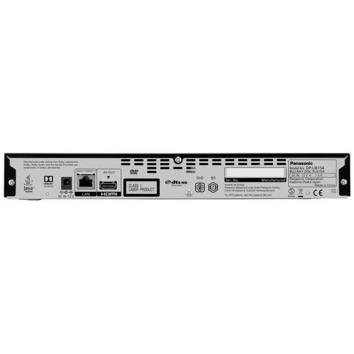 Panasonic DP-UB154EG-K noir
