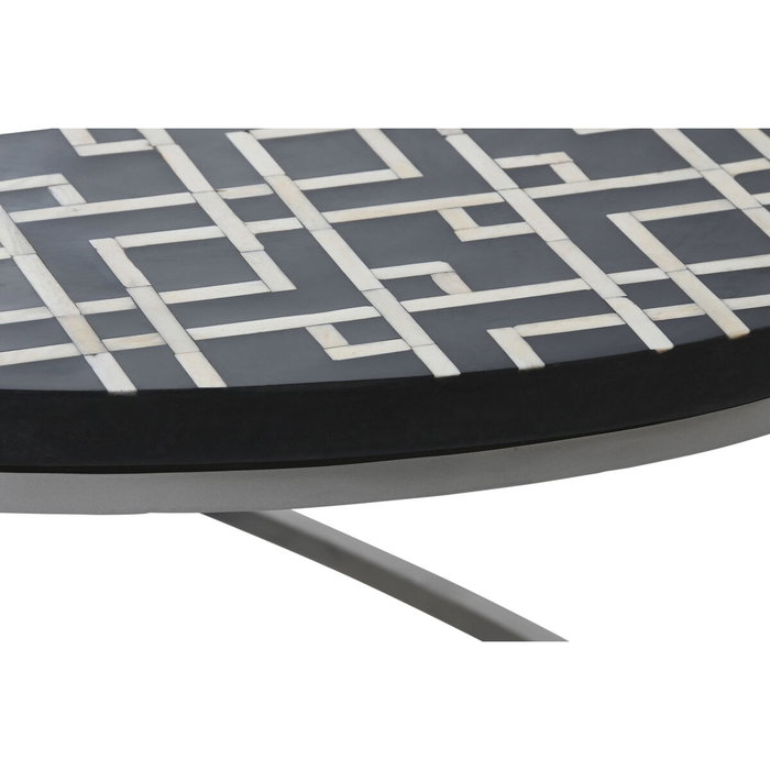 Table Basse Home ESPRIT Noir Ivoire 150 x 80 x 40 cm Table Basse Home ESPRIT Noir Ivoire 150 x 80 x 40 cm