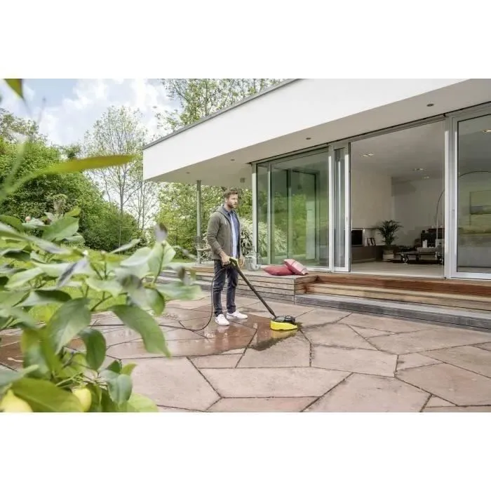 Karcher T-Racer T 7 Plus - Nettoyeur haute pression de surfaces 180 bar, fonction rinçage, réglable, pour terrasses et sols extérieurs