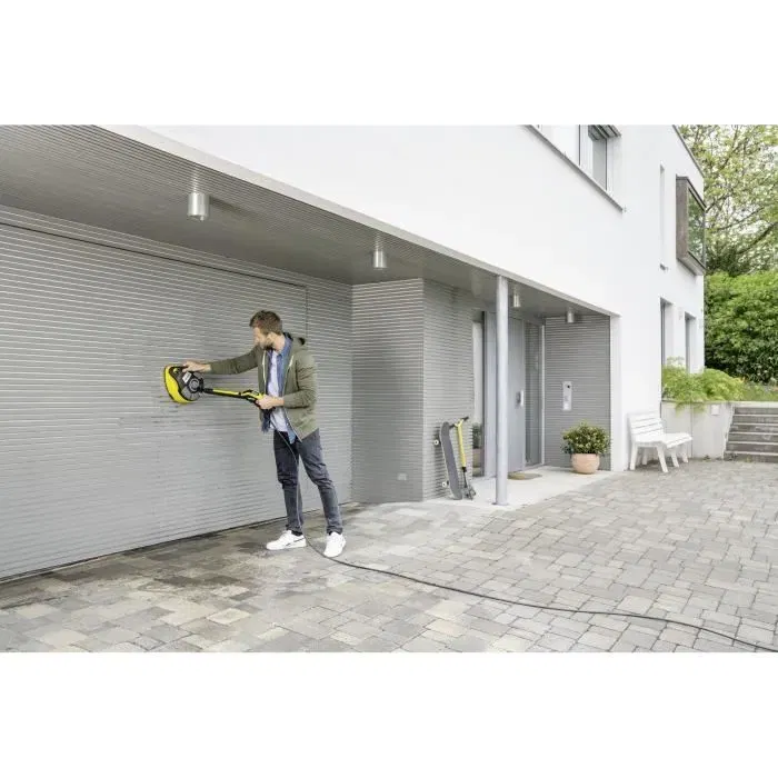 Karcher T-Racer T 7 Plus - Nettoyeur haute pression de surfaces 180 bar, fonction rinçage, réglable, pour terrasses et sols extérieurs