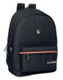 Safta Basics El Ganso Sac à dos double pour ordinateur portable 15,6" avec port USB, noir, 31x44x18 cm