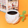 ERIK Tasse 3D Smoke-Smoke One Piece avec Motif de Fruit en Céramique