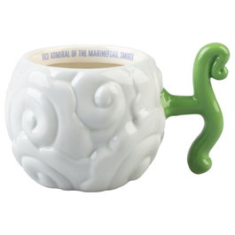 ERIK Tasse 3D Smoke-Smoke One Piece avec Motif de Fruit en Céramique
