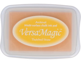 Tsukineko Versamagic Tampon encreur couleur paille effet craie 95x65mm