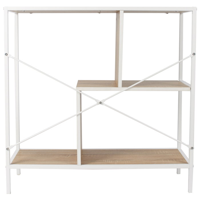 Home Deco Factory Étagère Edison 80x30x79,5 cm blanc