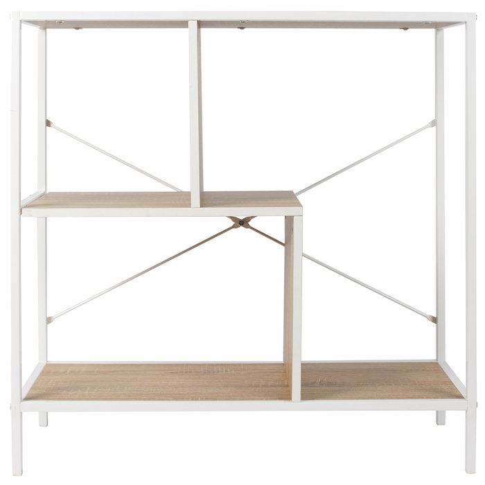 Home Deco Factory Étagère Edison 80x30x79,5 cm blanc