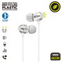 Muvit M32 Casque Magnétique USB Type-C avec Micro, 100% Plastique Recyclé, Écouteurs Stéréo