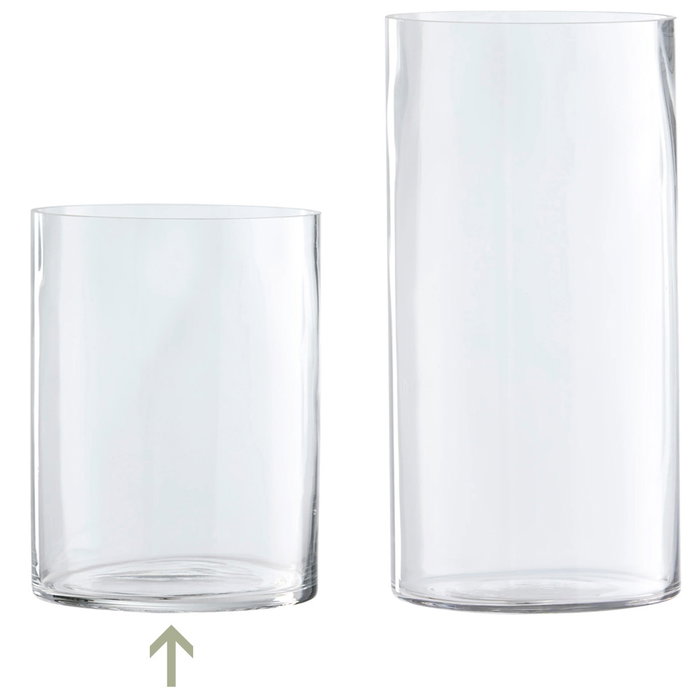 Day Vase Cylindre Transparent 15x20 cm Day Vase Cylindre Transparent 15x20 cm
