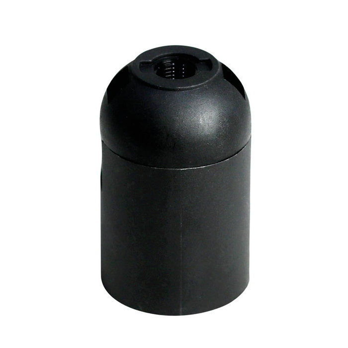 GSC Evolution Portalampes en thermoplastique lisse E27 Noir GSC Evolution Portalampes en thermoplastique lisse E27 Noir