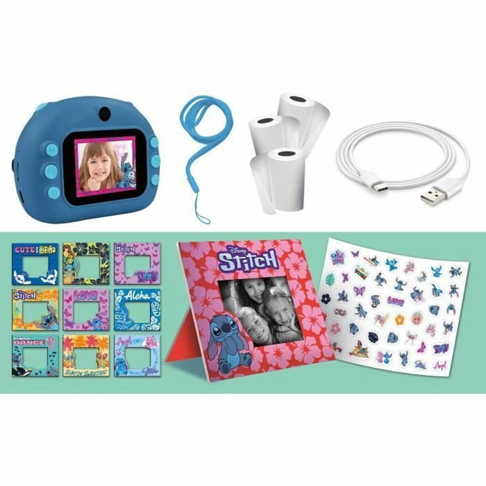 Lisciani Giochi Appareil Photo Instantané Stitch avec Double Objectif Lisciani Giochi Appareil Photo Instantané Stitch avec Double Objectif