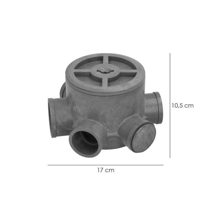 ABRISA Bote Sifónico PVC T-85 110 mm