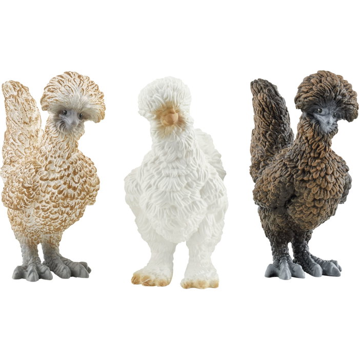 Schleich Coffret de Figurines Poules Trio de poules Farm World Schleich Coffret de Figurines Poules Trio de poules Farm World