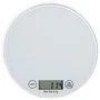 Livoo Balance de cuisine électronique DOM494W en verre, 5 kg