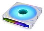 Lian Li UNI FAN SL Infinity Mirror 120mm ARGB PWM avec Hub - Blanc