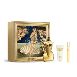 Jean Paul Gaultier Coffret Divine Eau de Parfum 100ml + Lait Corps 75ml + Eau de Parfum 10ml Femme