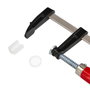 WOLFPACK LINEA PROFESIONAL Serre-joint à pompe manche bois 200x50 mm