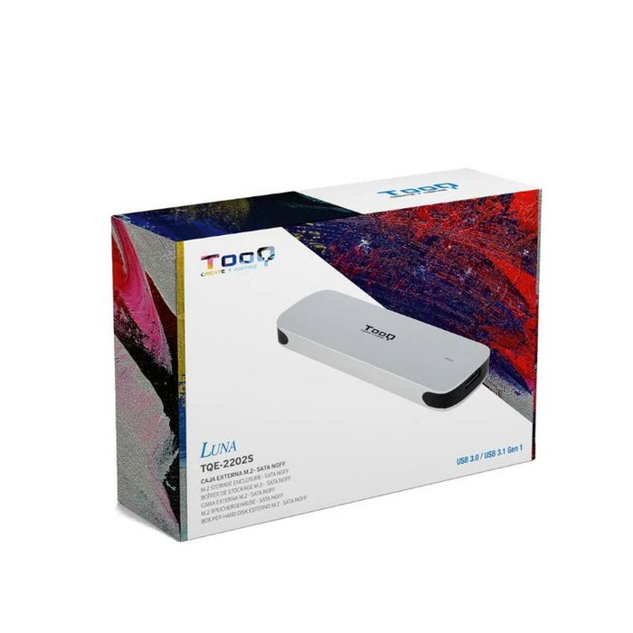 Boîtier Externe TooQ TQE-2202S Argenté Acier