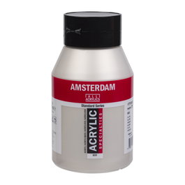 Amsterdam Standard Series Peinture Acrylique Argent 800 Pot 1000 ml