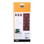 Koma Tools Set de 5 feuilles de papier abrasif pour ponceuse orbitale 08706