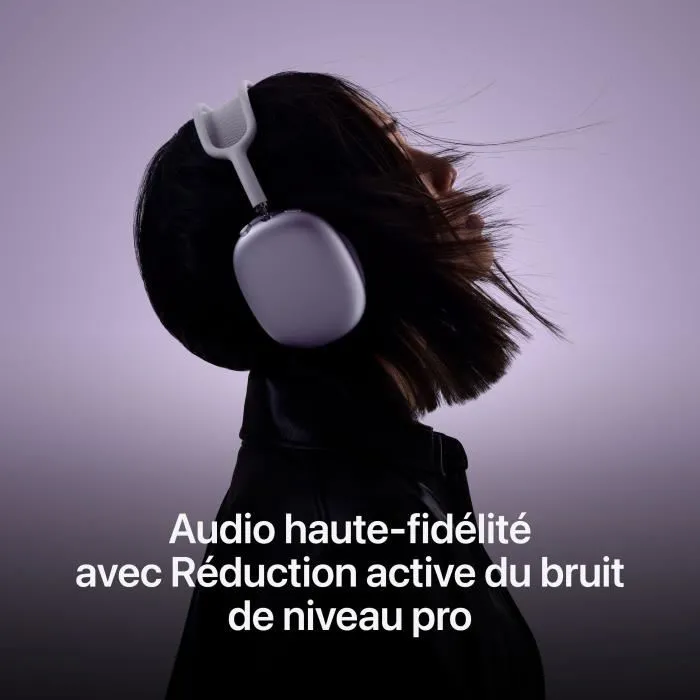 Apple AirPods Max Casque Audio Sans Fil à Réduction de Bruit Active - Midnight Apple AirPods Max Casque Audio Sans Fil à Réduction de Bruit Active - Midnight