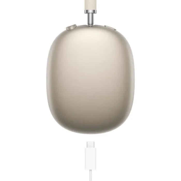 Apple AirPods Max Casque Audio Sans Fil à Réduction de Bruit Active - Midnight Apple AirPods Max Casque Audio Sans Fil à Réduction de Bruit Active - Midnight