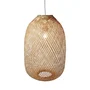 Intermas Gardening Suspension Bari en Bambou Tressé Ø 35 cm