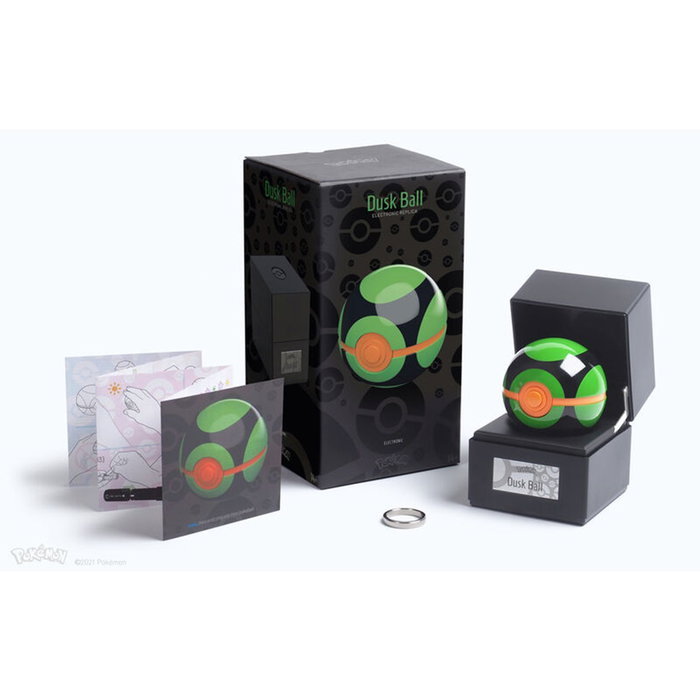 Wand Company Réplique Électronique Diecast Pokemon Dusk Ball - Édition Limitée avec Détection de Proximité et Éclairage