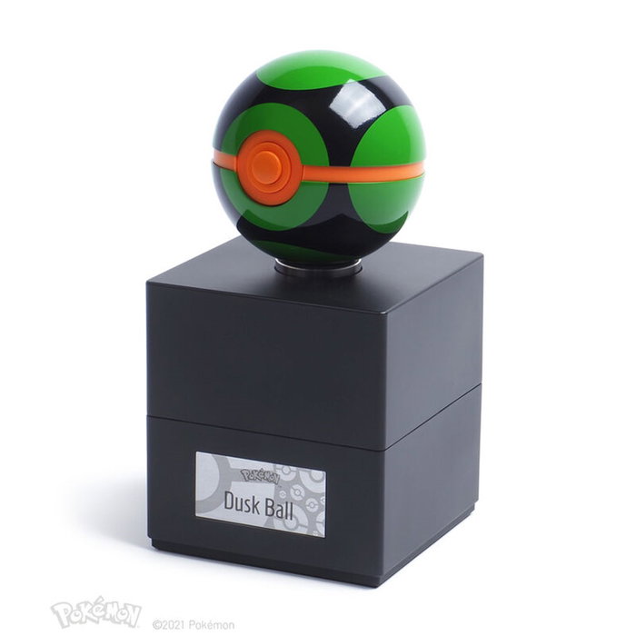 Wand Company Réplique Électronique Diecast Pokemon Dusk Ball - Édition Limitée avec Détection de Proximité et Éclairage
