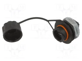 PANDUIT Lien USB A socle de deux côtés, montage sur panneau avec écrou arrière