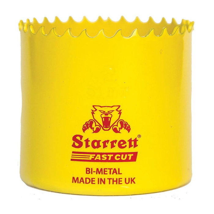 Couronne de forage de métaux Starrett Bi-metal Fast Cut 63fch060 Couronne de forage de métaux Starrett Bi-metal Fast Cut 63fch060