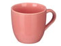 Vessia Tasse Café au Lait Rose Pâle Céramique Brillante 210 ml 11x8x8 cm (Set de 24)