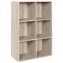 Home Deco Factory Étagère Pietra 6 Compartiments Effet Travertino