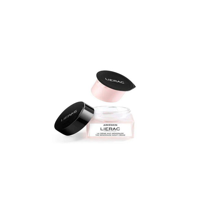 Lierac ARKESKIN Crème de nuit recharge 50 ml, traitement ménopause avec acide hyaluronique, formule naturelle Lierac ARKESKIN Crème de nuit recharge 50 ml, traitement ménopause avec acide hyaluronique, formule naturelle