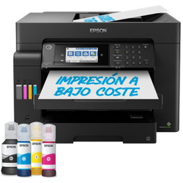 Epson EcoTank ET-16655 Multifonction A3+ Imprimante Jet d'Encre PrecisionCore 25 ppm Wi-Fi Fax Écran Tactile