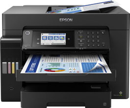 Epson ET-16655 - Imprimante A3+ EcoTank multifonction - Impression jusqu'à 7500 pages noir et 6000 pages couleur par jeu d'encres - Wi-Fi, écran tactile