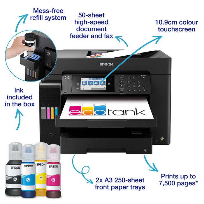 Epson EcoTank ET-16655 Multifonction A3+