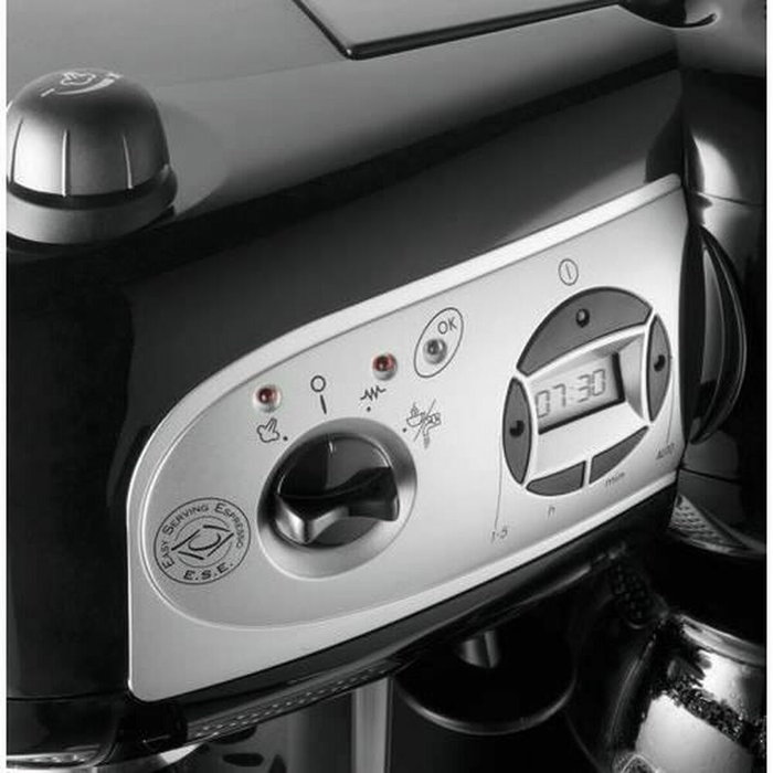DeLonghi BCO 264.1 - Machine à café combinée espresso et filtre - Noir