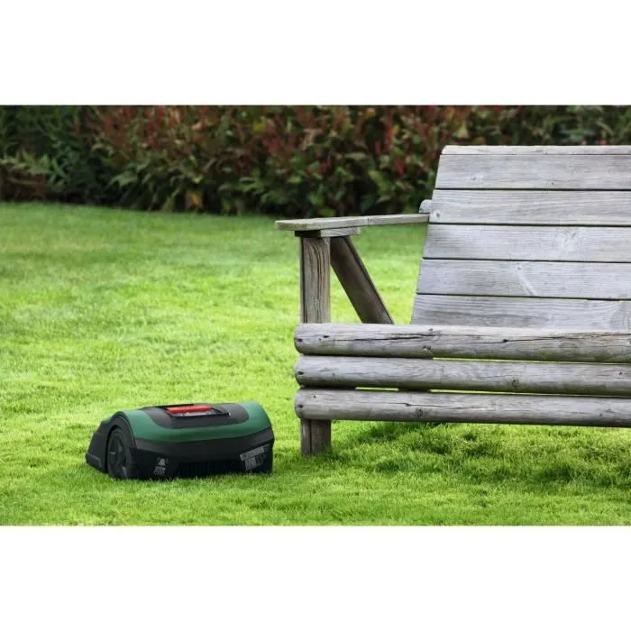 Bosch Indego S+ 500 - Tondeuse robot à batterie avec éjection mulching et fonction LogiCut