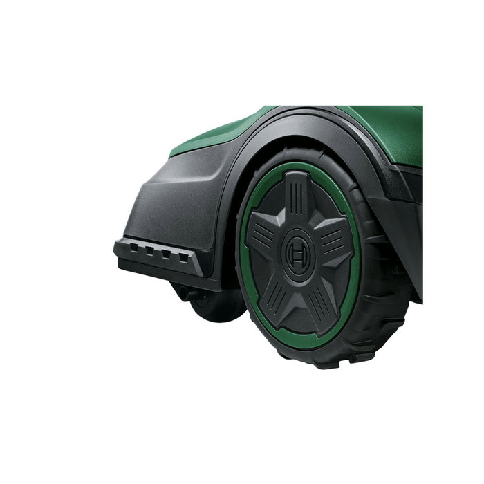 Bosch Indego S+ 500, Robot tondeuse sur batterie, Éjection Mulching