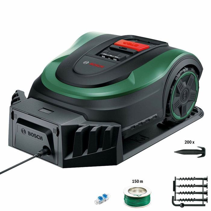 Bosch Indego S+ 500, Robot tondeuse sur batterie, Éjection Mulching