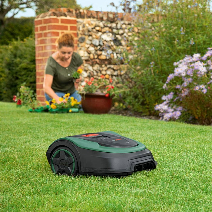 Bosch Indego S+ 500, Robot tondeuse sur batterie, Éjection Mulching