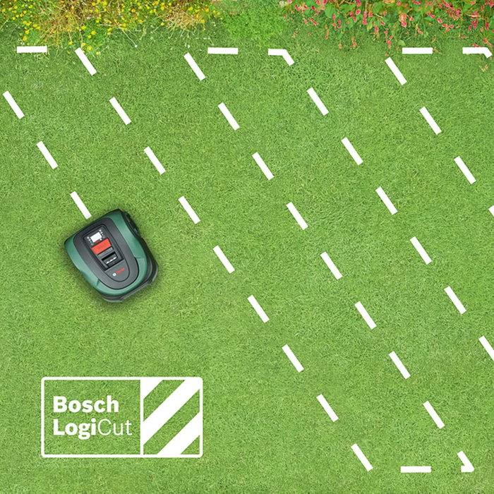 Bosch Indego S+ 500, Robot tondeuse sur batterie, Éjection Mulching